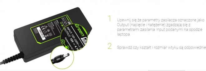 Napájecí zdroj PRO 19V 1.75A 33W pro Asus X201E