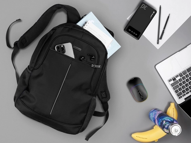 Městský batoh na notebook 15,6 palců City Carrier černý