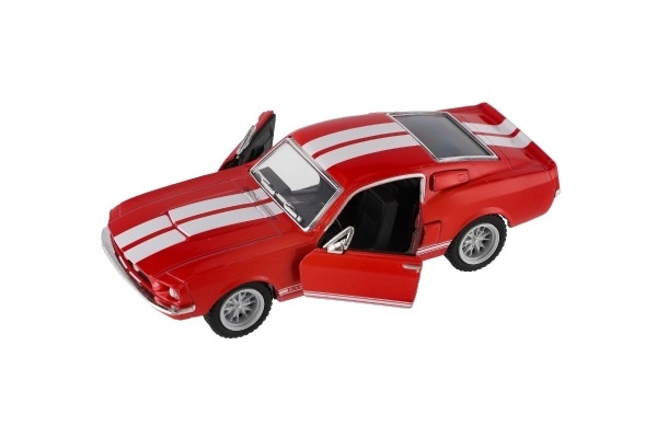 Auto Kinsmart Shelby GT-500 kov/plast 13cm na zpětné natažení