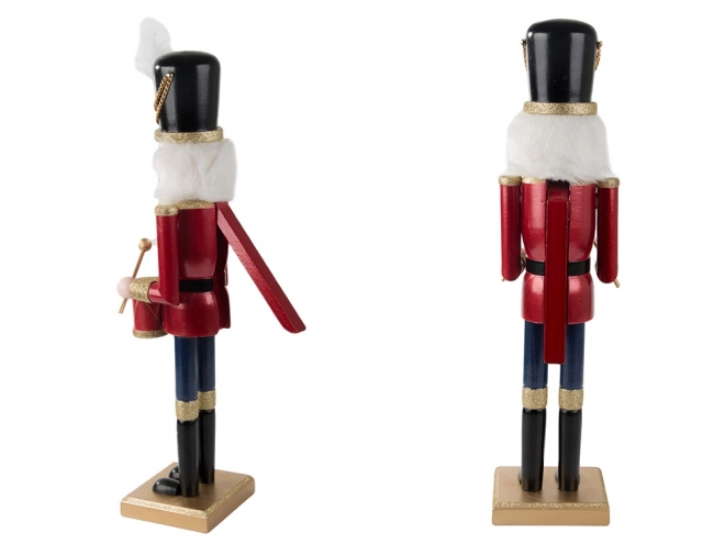 Dřevěný louskáček dekorativní vánoční figurka