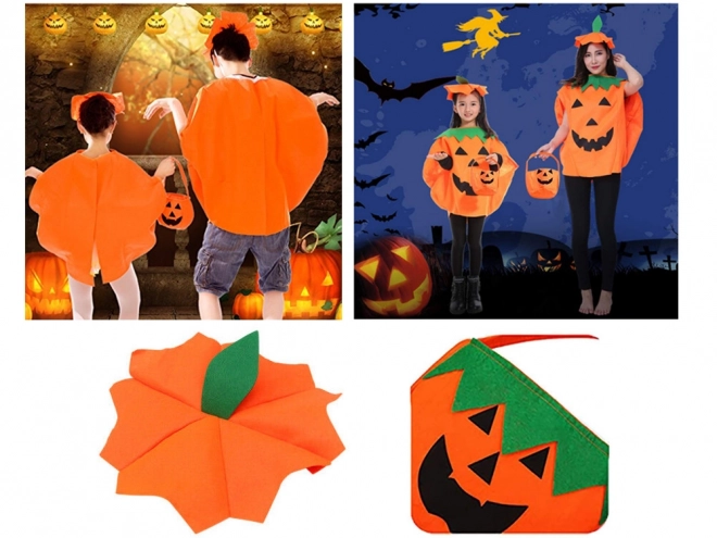 Halloweenský kostým dýně