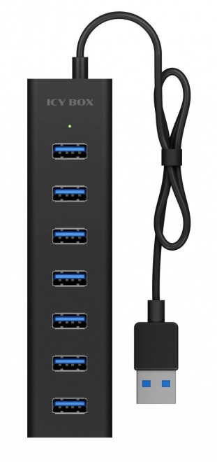 7-Portový USB HUB s napájecím adaptérem