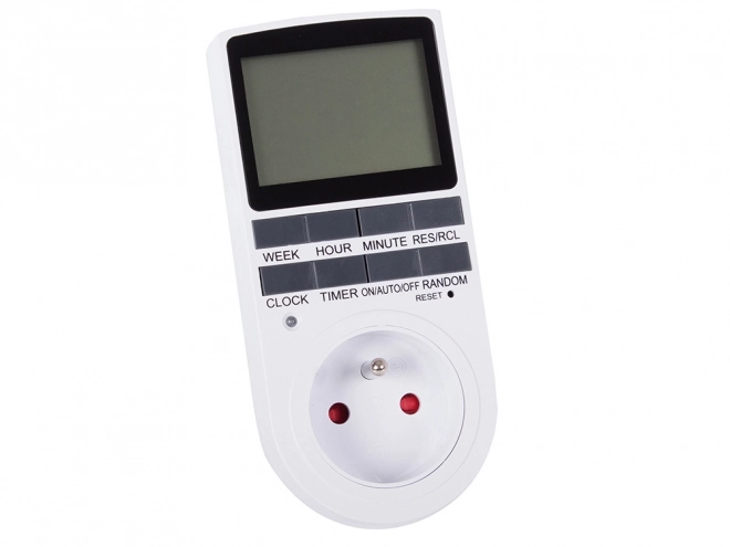 Digitální časový spínač s LCD displejem