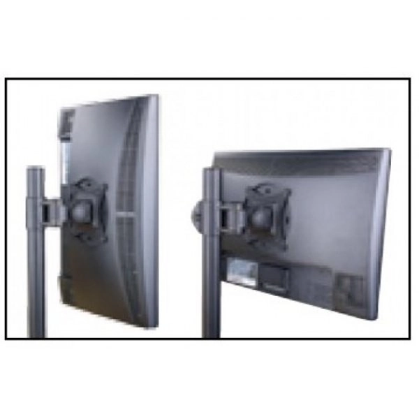 Stolní držák LCD/LED 13-27 palců dvojitý 2x10 kg