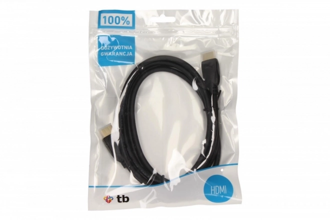 Pozlacený kabel HDMI 1.4 o délce 1 m.
