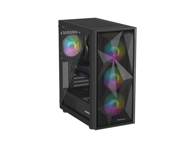 Genesis Diaxid 605 ARGB MIDI TOWER USB-C kryt Black