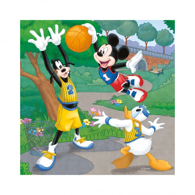 WD Mickey a Minnie sportovci 3x55D