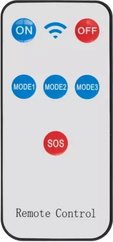 Dálkové ovládání a čtyři režimy