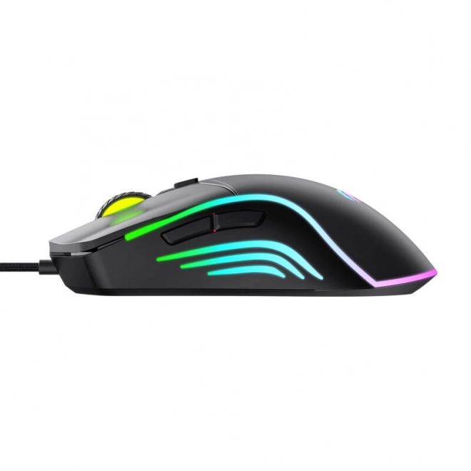Kabelová herní myš s RGB podsvícením od Havit