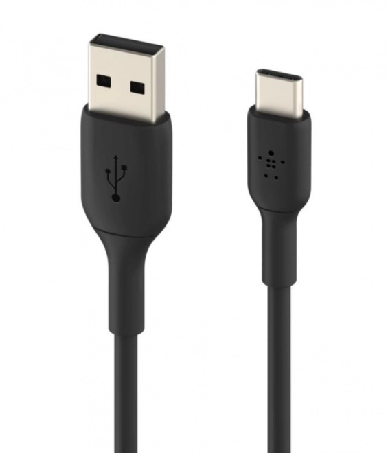 PVC C-A kabel 15 cm černý