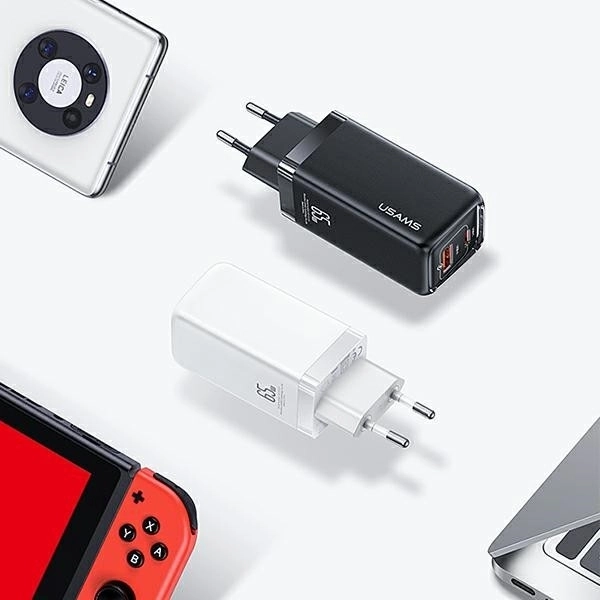 T47 USB/ USB-C 65W PD Rychlá síťová nabíječka