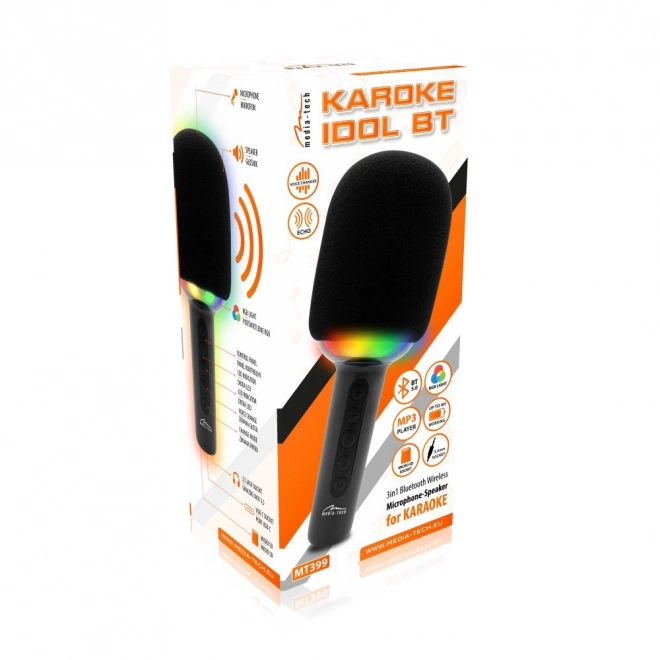 Karaoke mikrofon s reproduktorem Bluetooth