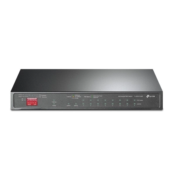 SG1210MP 8GE PoE+ 1GE 1SFP stolní přepínač