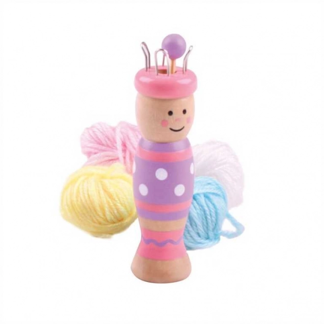 Bigjigs Toys pletací panenka