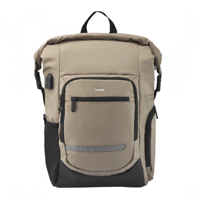 batoh na notebook 15,6″ hama terra béžový