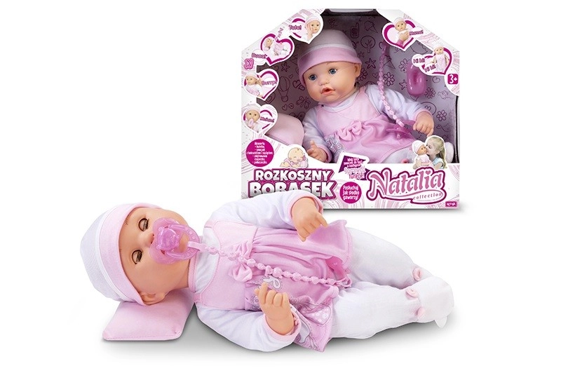 Levně Interaktivní miminko s doplňky Natalia Collection