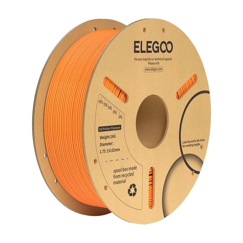 Levně Elegoo PLA+ 1,75mm 1 kg Orange 50.203.0073
