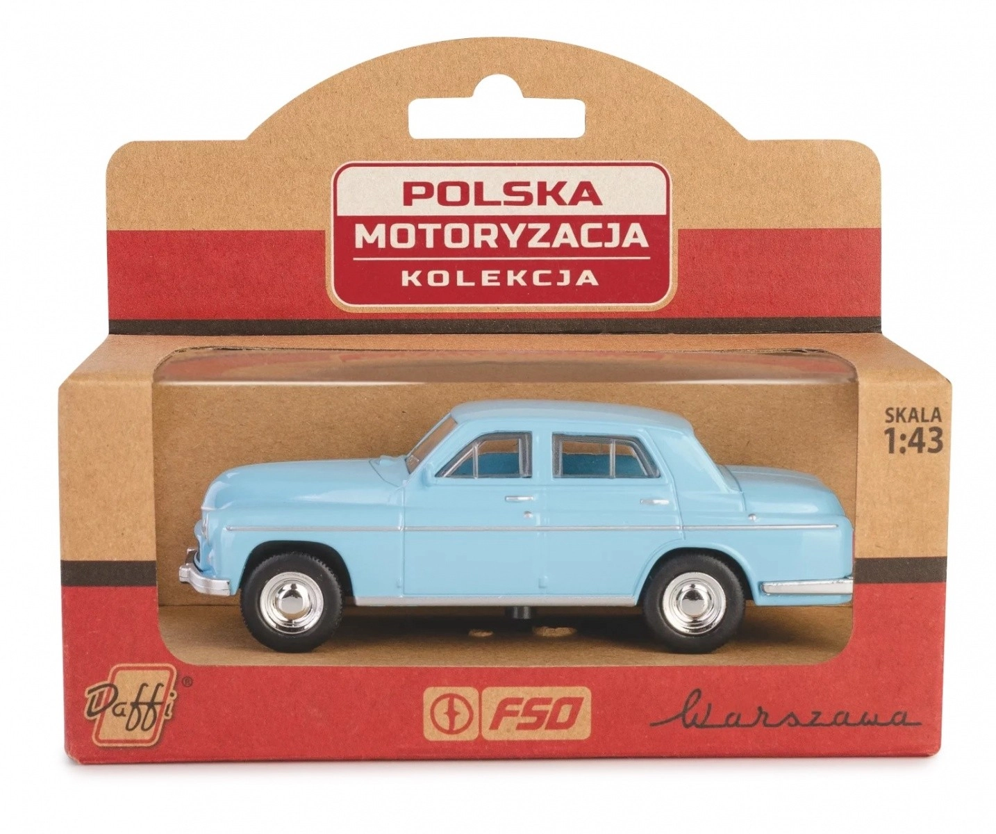 Levně Model Auta Warszawa 223 Niebieský