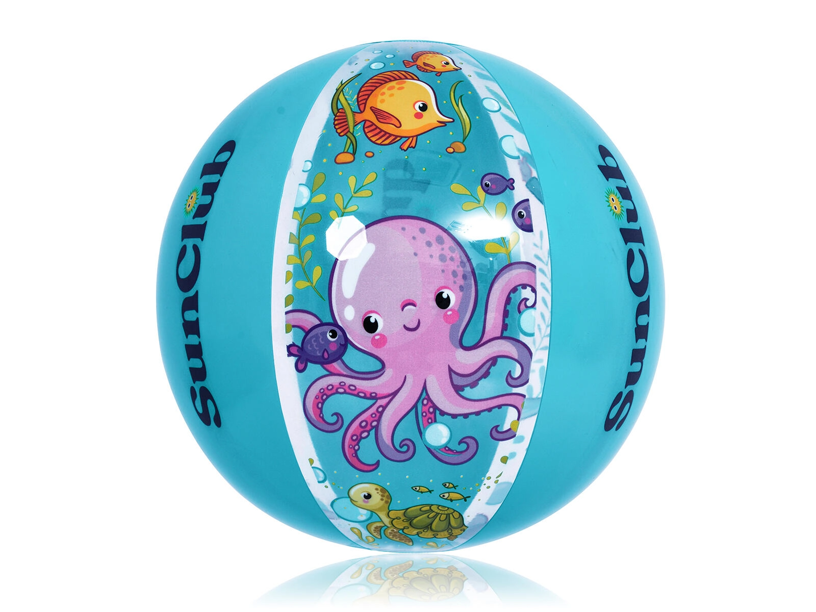 Levně HS Sport SEA WORLD BALL Nafukovací míč modrá UNI