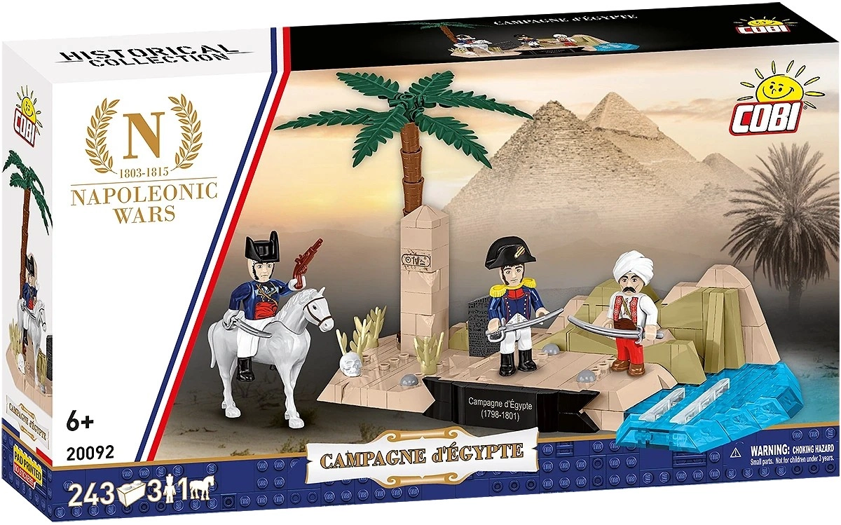 Levně Cobi 20092 Napoleon Tažení do Egypta, 243 k, 4 f