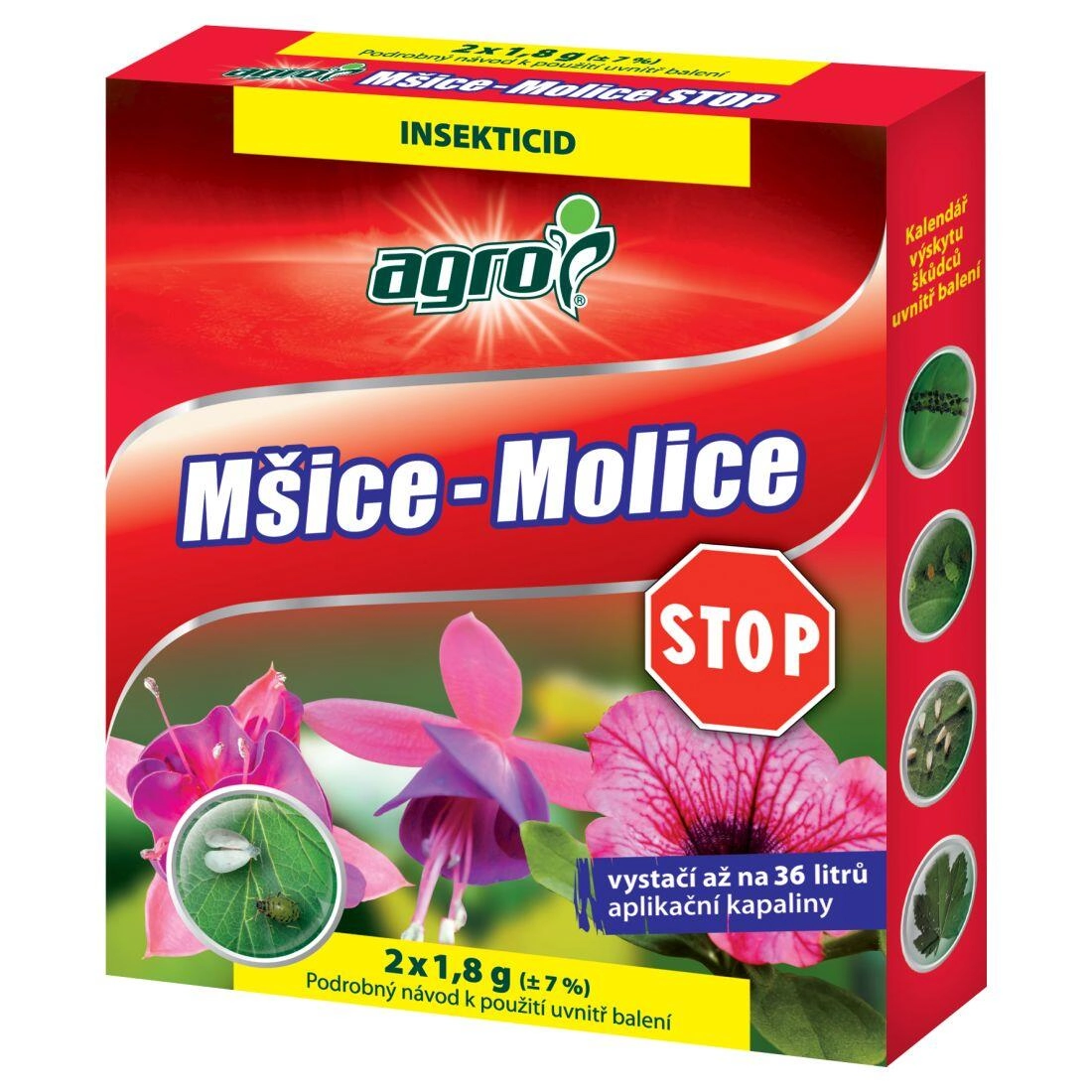 Levně PRAKTIK Mšice - Molice STOP - 2x1,8 g