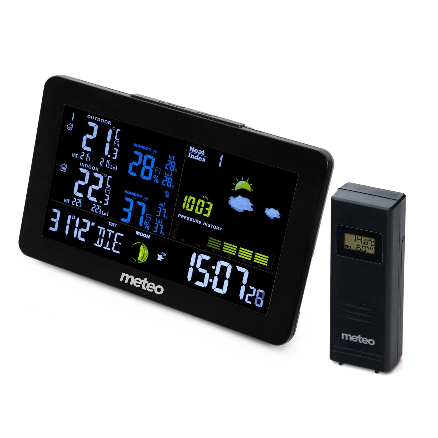Levně Meteo SP99 domácí meteostanice s LCD VA displejem