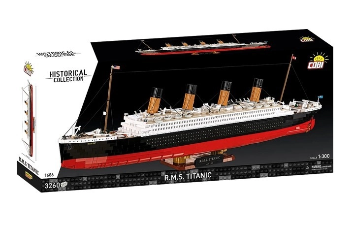 Levně Cobi 1686 R.M.S. Titanic, 1:300, 3260 kostek
