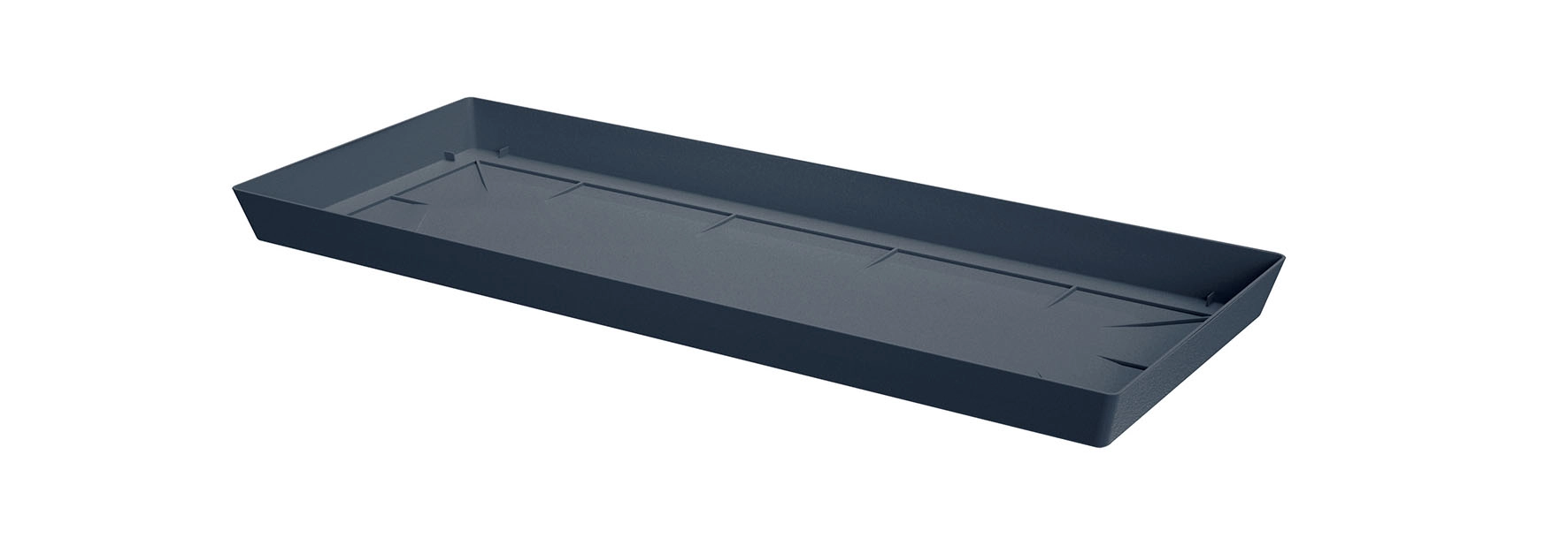 Levně Miska pod truhlík 53,5 cm antracit LOFLY