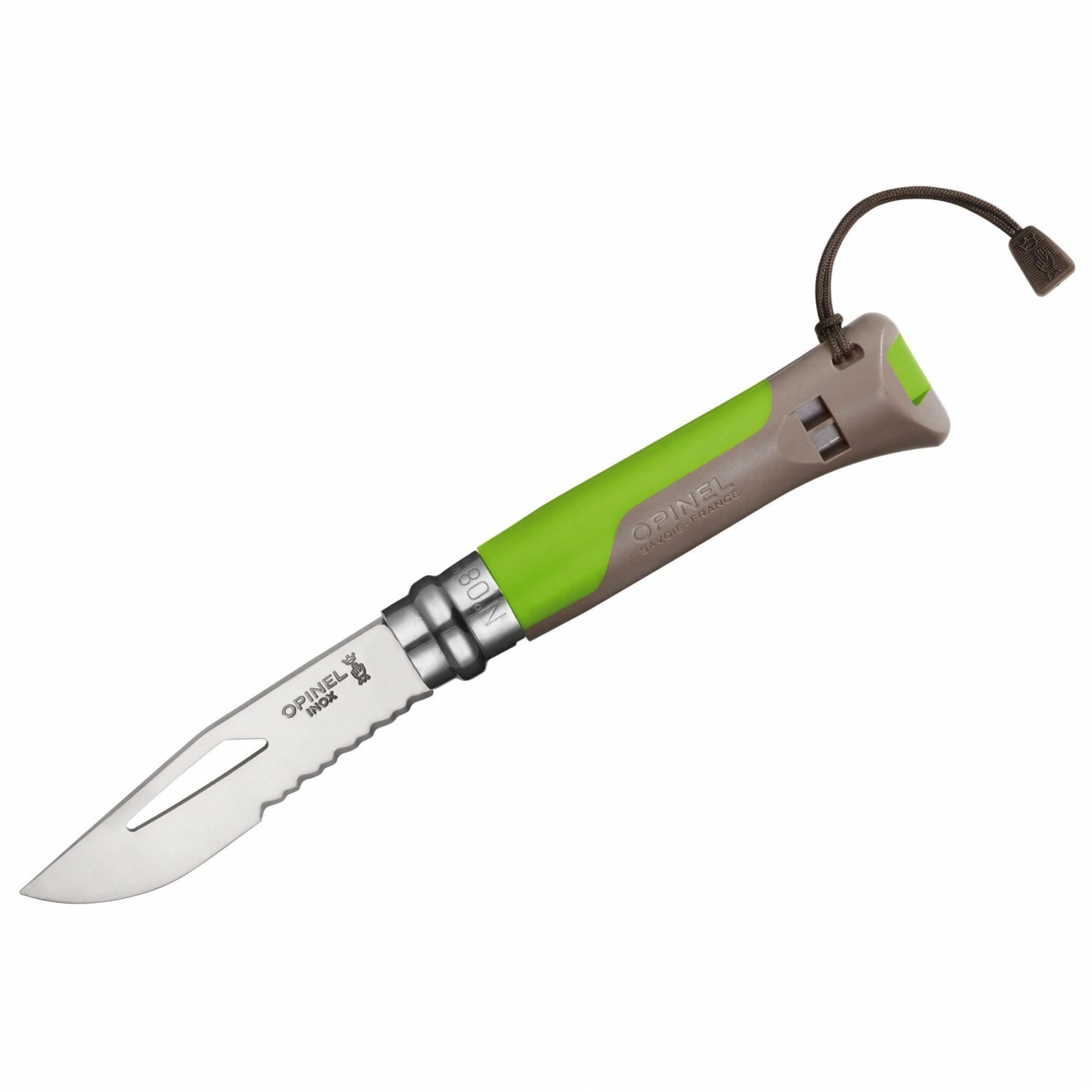 Levně Opinel N°08 OUTDOOR zelený 001715