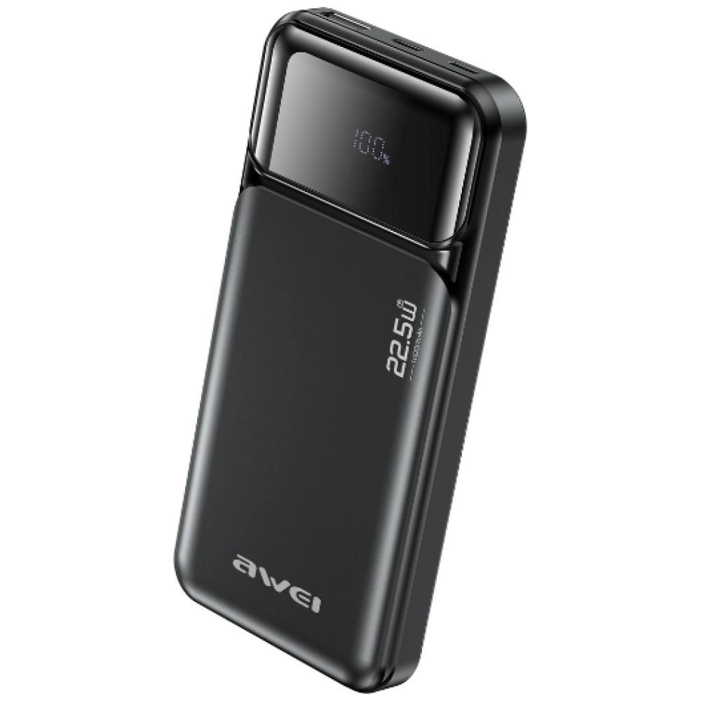 Levně Awei powerbanka PA-90 22,5 W PD 10000 mAh se 2 USB-C