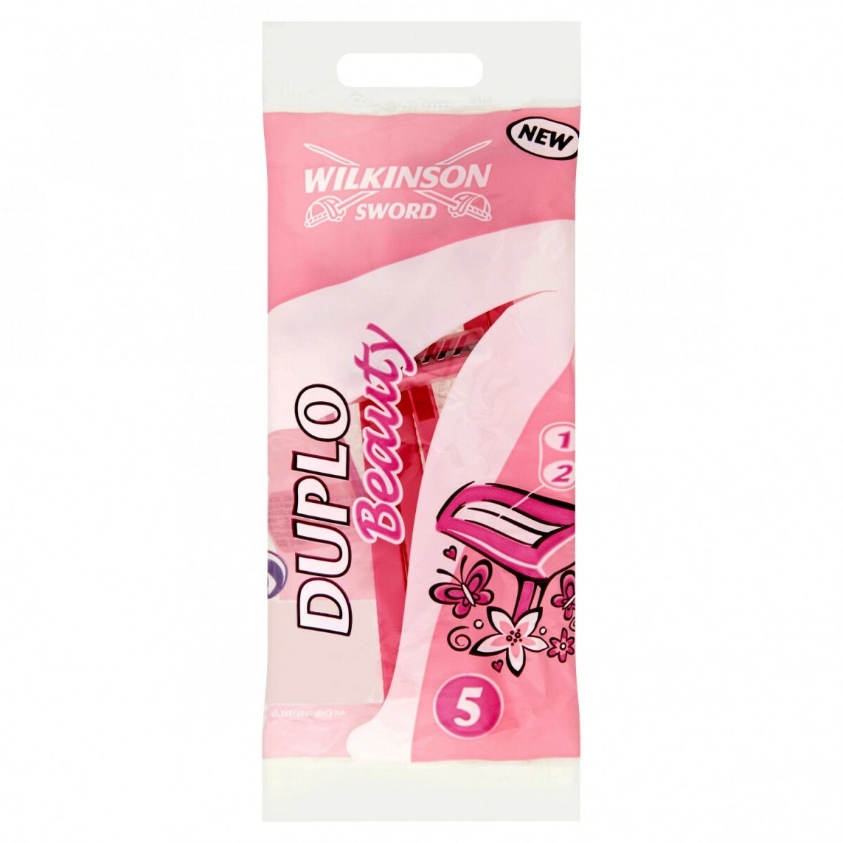 Levně Jednorázový holicí strojek WILKINSON Duplo Beauty (5 ks)