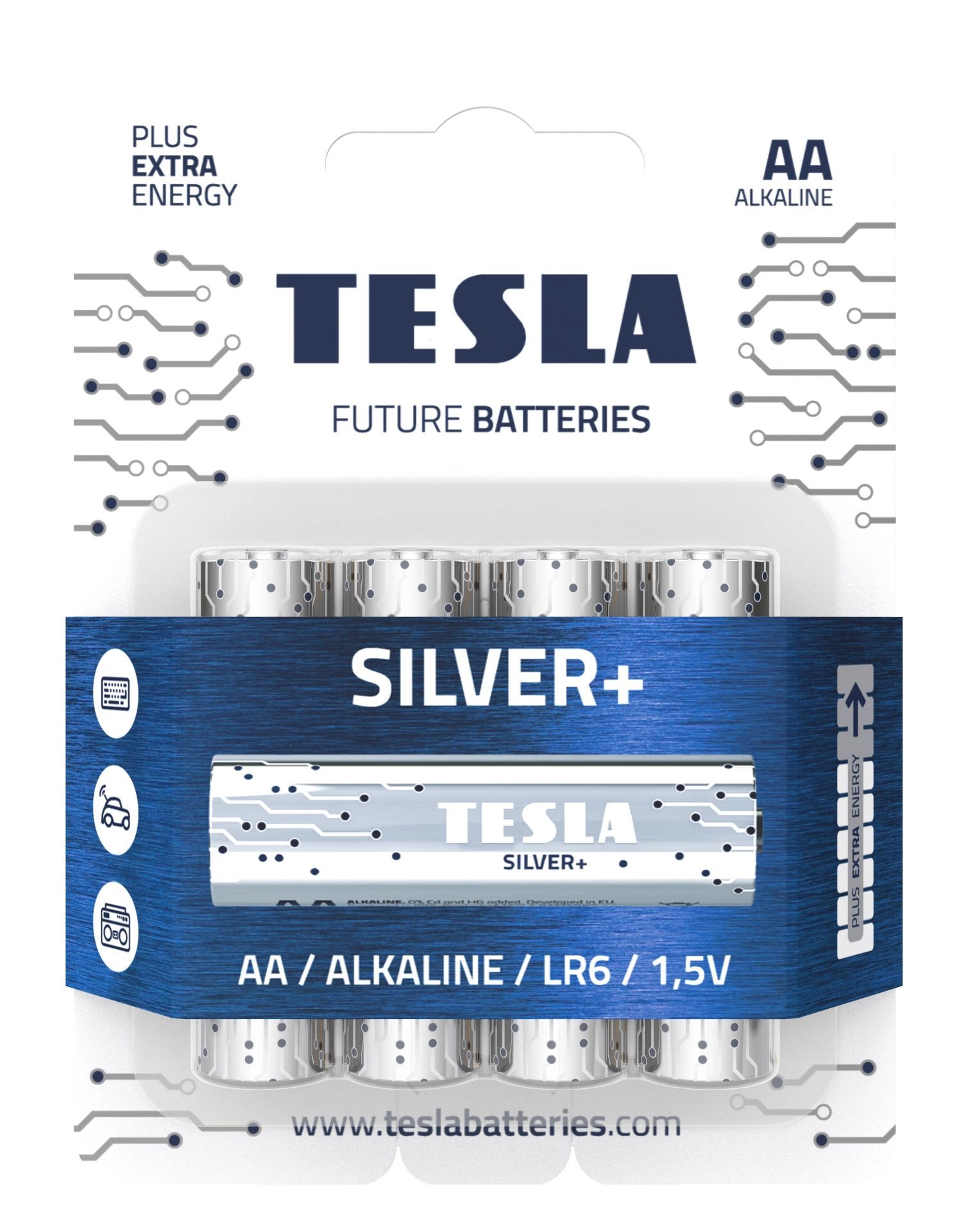Levně TESLA SILVER+ AA 4ks 1099137214