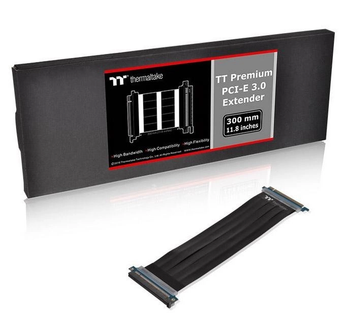 Levně Thermaltake PCI Express Extender cerna300mm