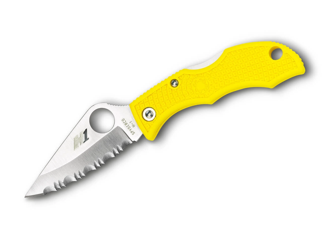 Levně Spyderco Ladybug 3 Salt Lightweight Yellow H1 LYLS3