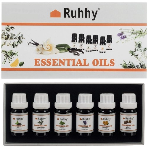 Levně Ruhhy 21939 Esenciální oleje 6 x 10 ml sada