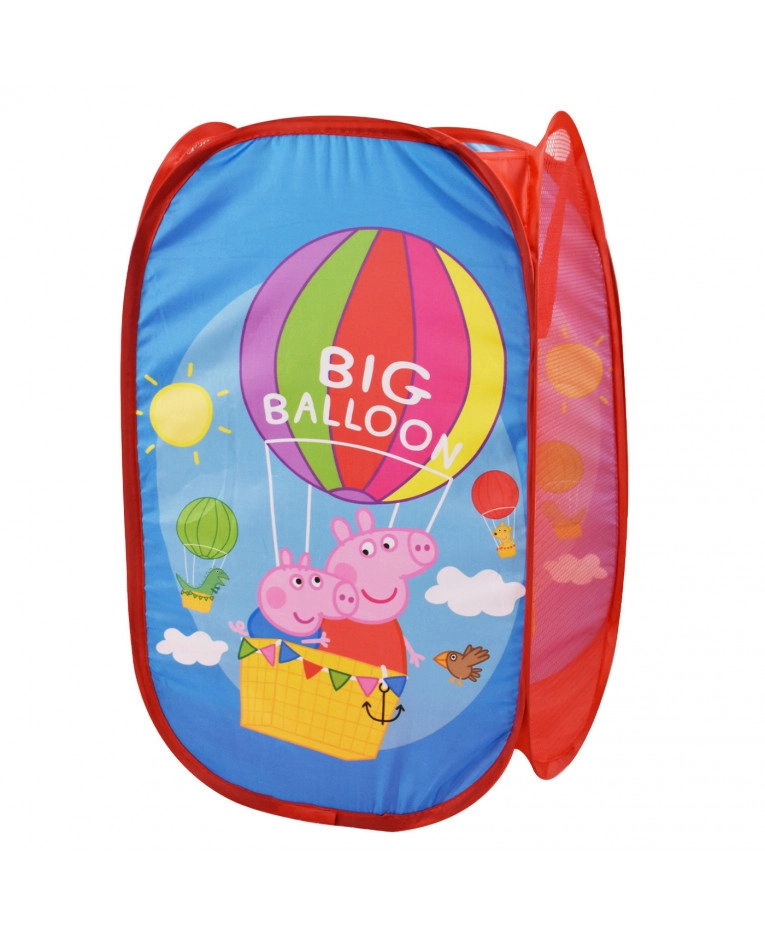 Levně Skládací dětský koš na prádlo PEPPA PIG 36 × 58 cm
