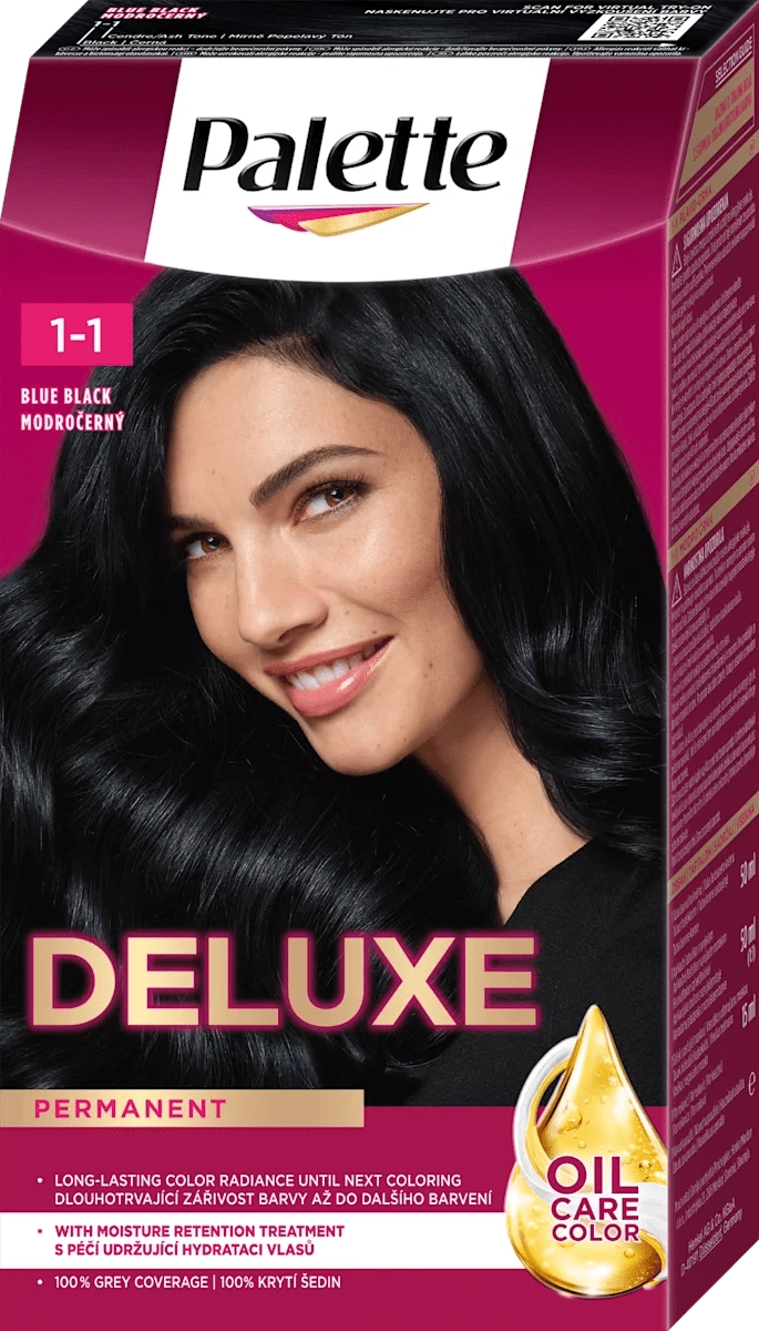 Levně Pallete Deluxe 909 modročerný 50 ml
