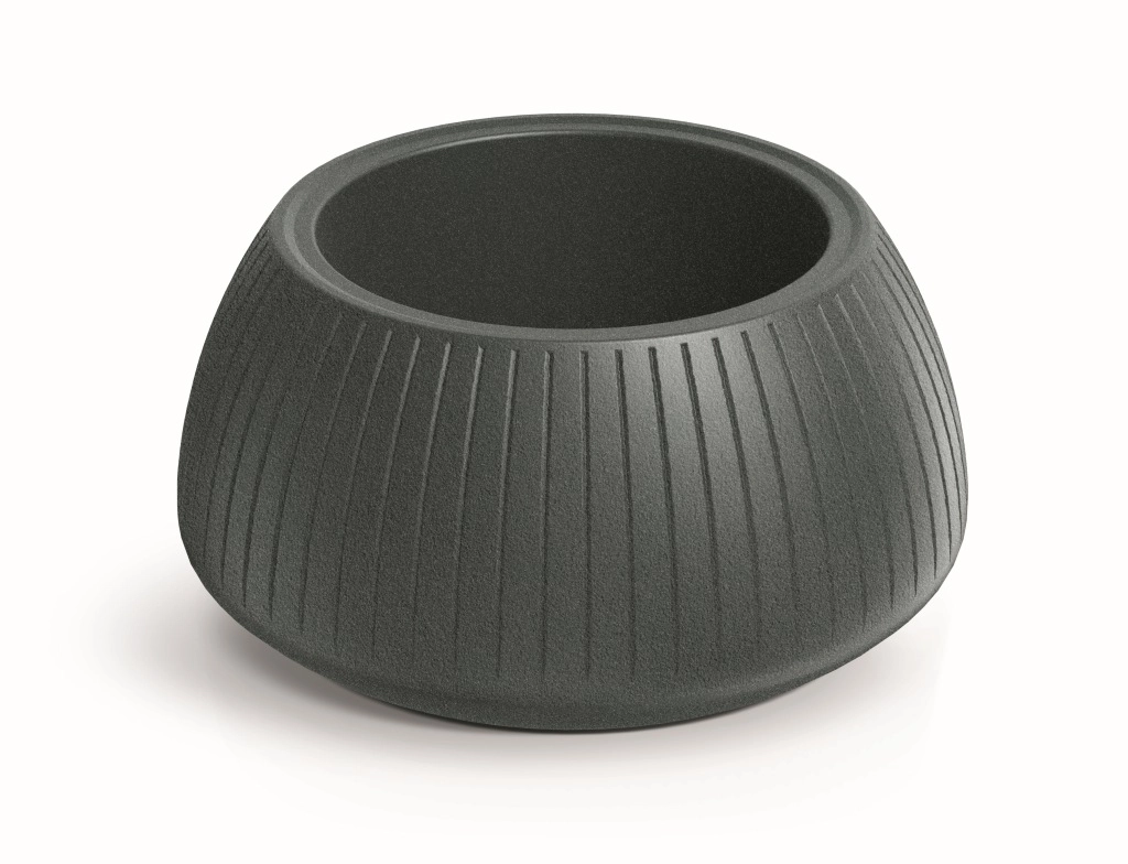 Levně Ethick Květináč CORO BOWL 48 cm, grafit