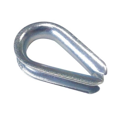 Levně Lanová očnice 3 mm srdíčko (10 ks)