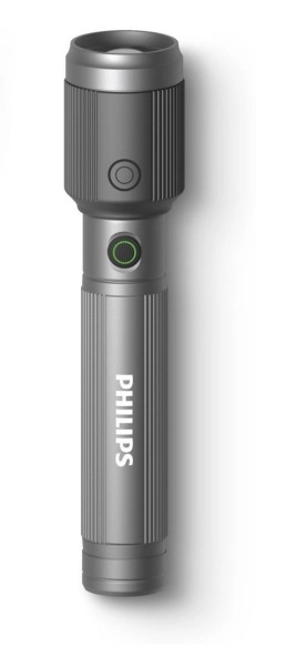 Akumulátorová svítilna usb‑c 650 lm 2000 mah philips