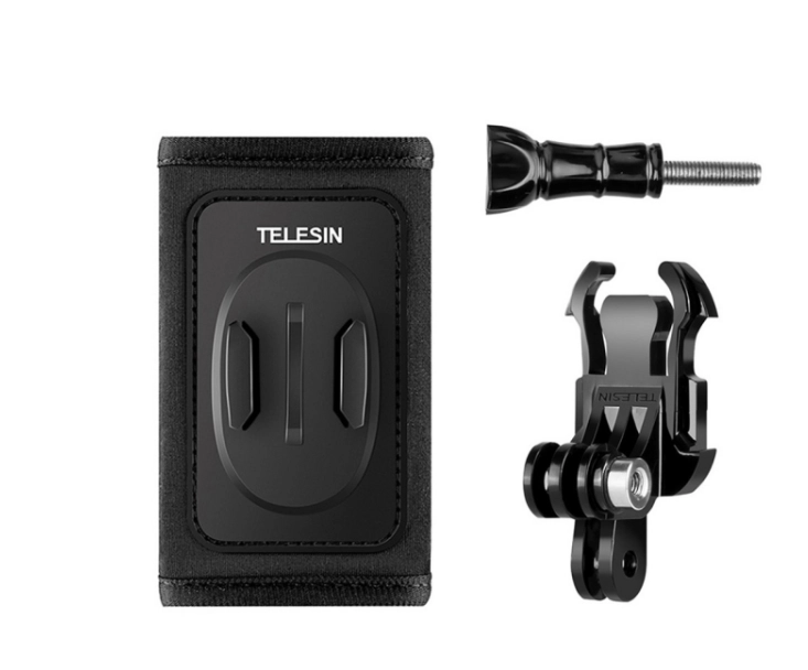 Telesin Batoh s držákem Strap pro sportovní kamery J-Hook 360° GP-BPM-003