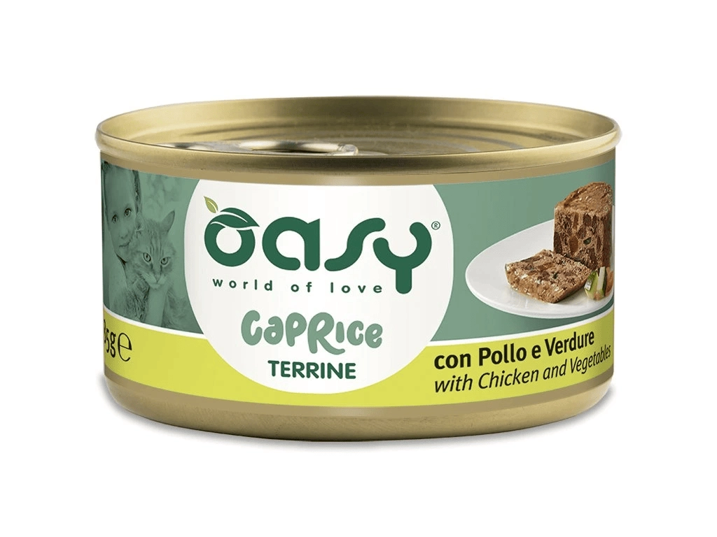 Levně Oasy Caprice Terrine kuře a zelenina 85 g