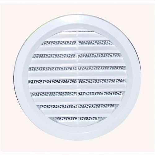 Levně Haco HACO Větr.mříž.kul.prům.10cm síťka, bílá VM100B
