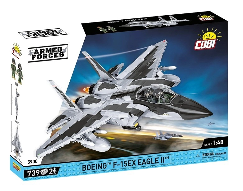 Levně COBI 5900 Armed Forces Americký taktický stíhací letoun Boeing F-15EX Eagle II 1:48