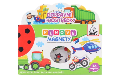 Levně Lamps Pěnové magnety Dopravní prostředky