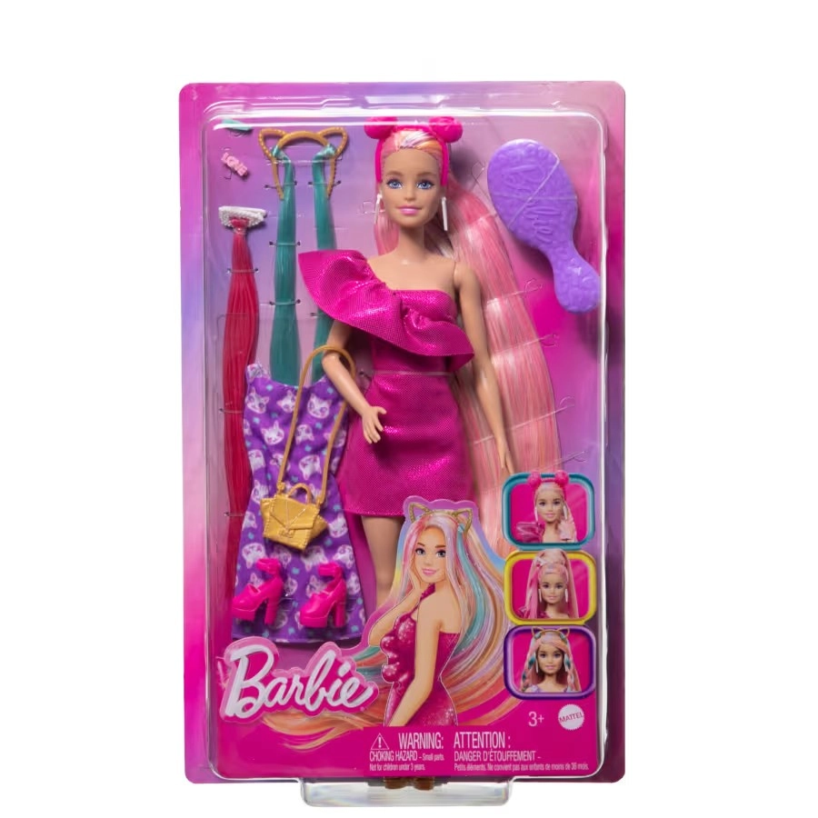 Levně Mattel Barbie s fantastickými vlasy blondýna HKT96