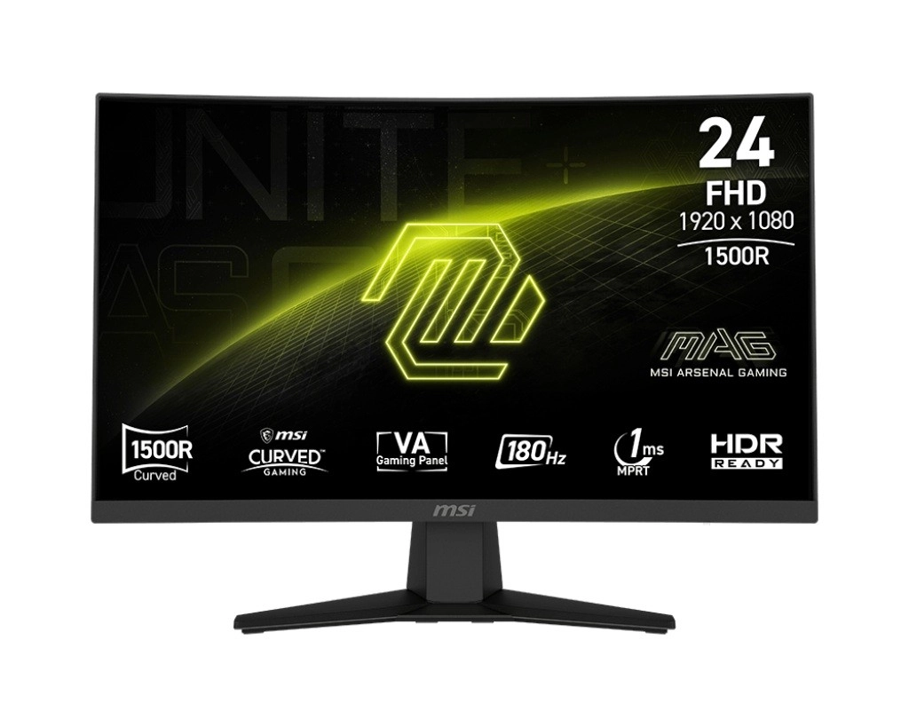 Zakřivený monitor 23,6" MAG 244C LED FHD 180 Hz černý