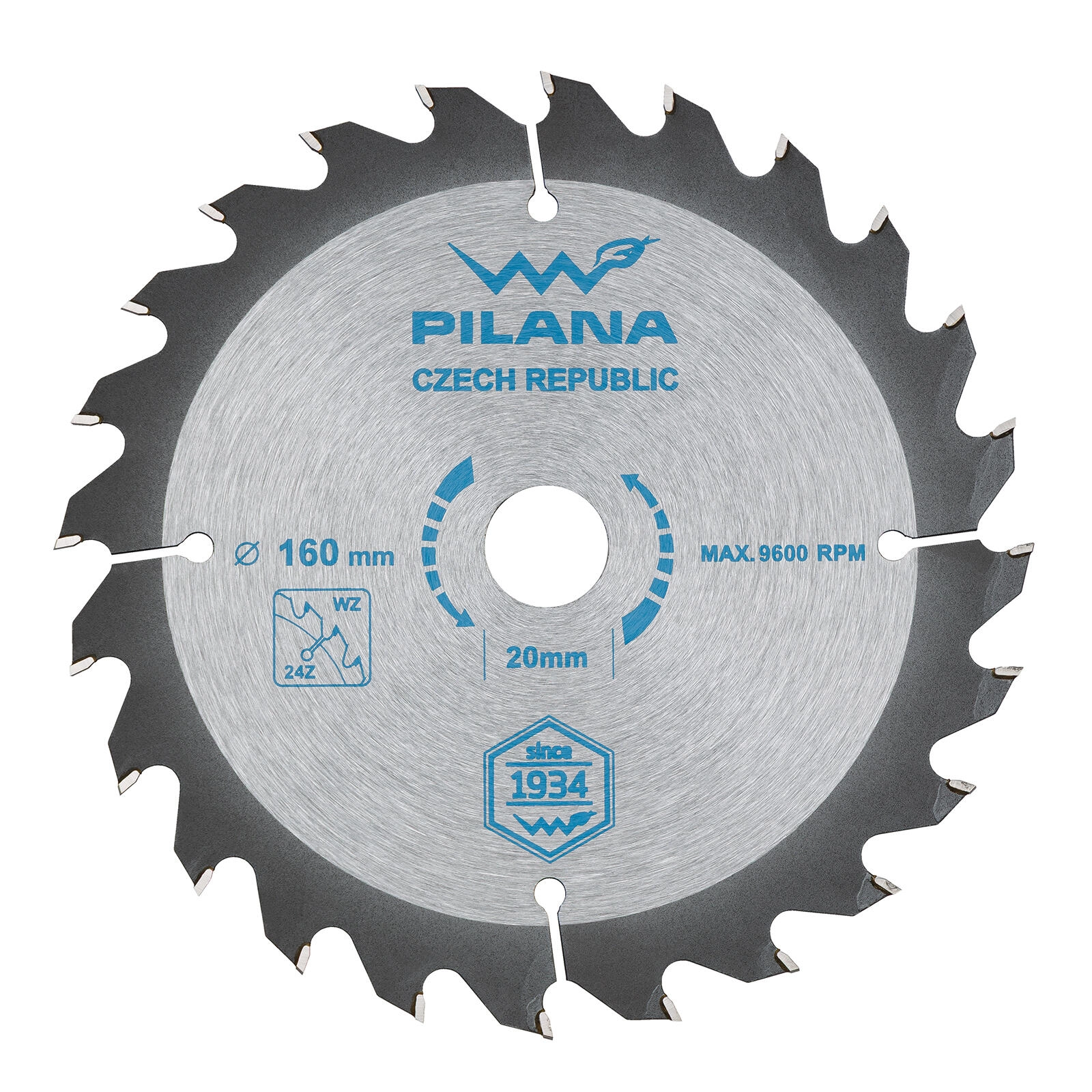 Levně Pilový kotouč PILANA SK 160 × 2,0 × 20, 24 zubů