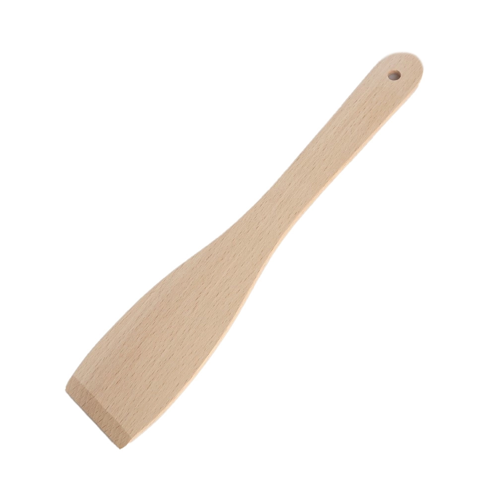 Levně Dřevěná buková obracečka na teflon