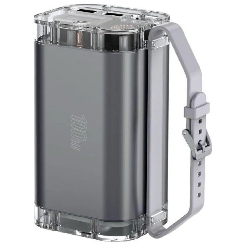 Powerbanka Lucid Ultra 40000 mAh 100 W šedá